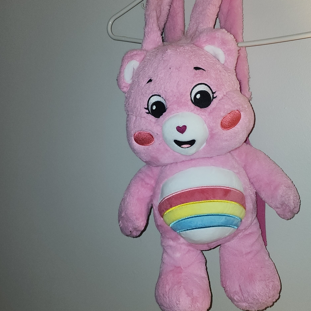 Care Bears Pink Plush with Rainbow Tummy